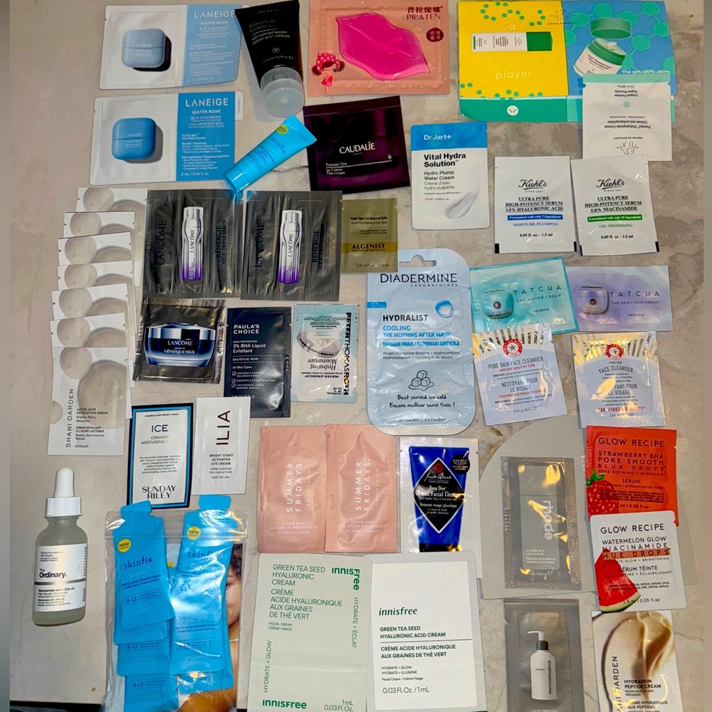 Assorted Skincare Minis and Samples Set